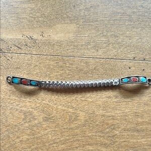 Silver and Turquoise Bracelet